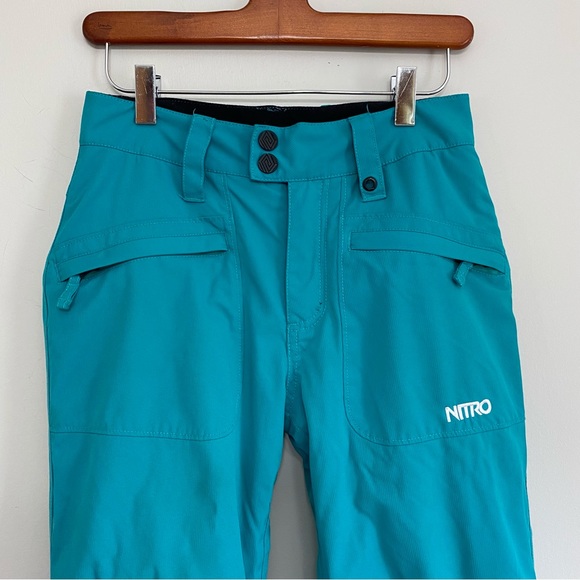 Nitro Turquoise Snowboard Pants - Picture 2 of 10